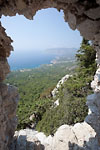 Monolithos - Vue depuis la forteresse
