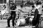 New-York City - Groupe de Jazz (Washington Square)