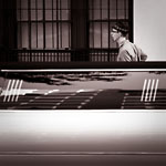 New-York City - Limousine et passant &agrave; Greenwich Village